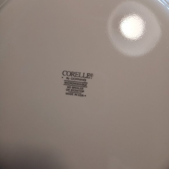 Corelle Corning Abundance 4 Luncheon Salad Plates 8 1/2" Discontinued Fruit #2 - Picture 5 of 11